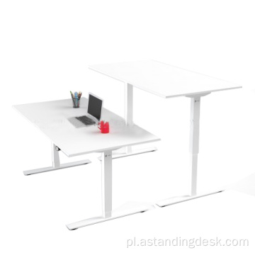 Fabryczne meble biurowe całej sprzedaży Regulowana wysokość stojąca siedzące biurko